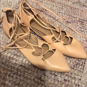 Banana Republic Lace Up flats